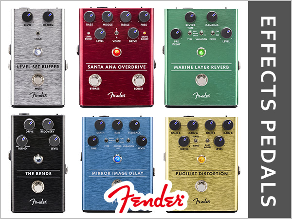 FENDERのエフェクターがかなり良さそう！