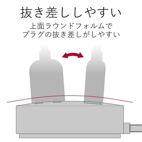 エレコム 電源タップ flecc orbe 4個口 T-NFL02-2410というのもある。　このコンセント良さそう！エレコム 電源タップがオシャレ&機能的でスタイリッシュで欲しい！【flecc barra&flecc orbe】