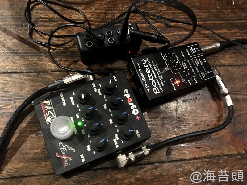 アコギ 機材 Enfini epasEQ+ D.A-Booster MLピック 昨日はアイリッシュパブの品川ダブリナーズでの演奏でした! W杯ブラジル戦も凄かったね!!