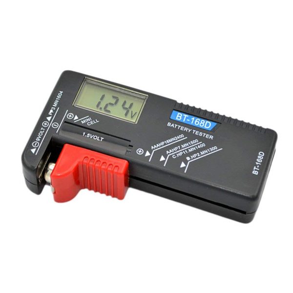 FISHMAN Rare Earth Blend フィッシュマン レアアースブレンド の電池も計測。 【242円】電池残量を計測するデジタル式のバッテリーテスターが良さそう。