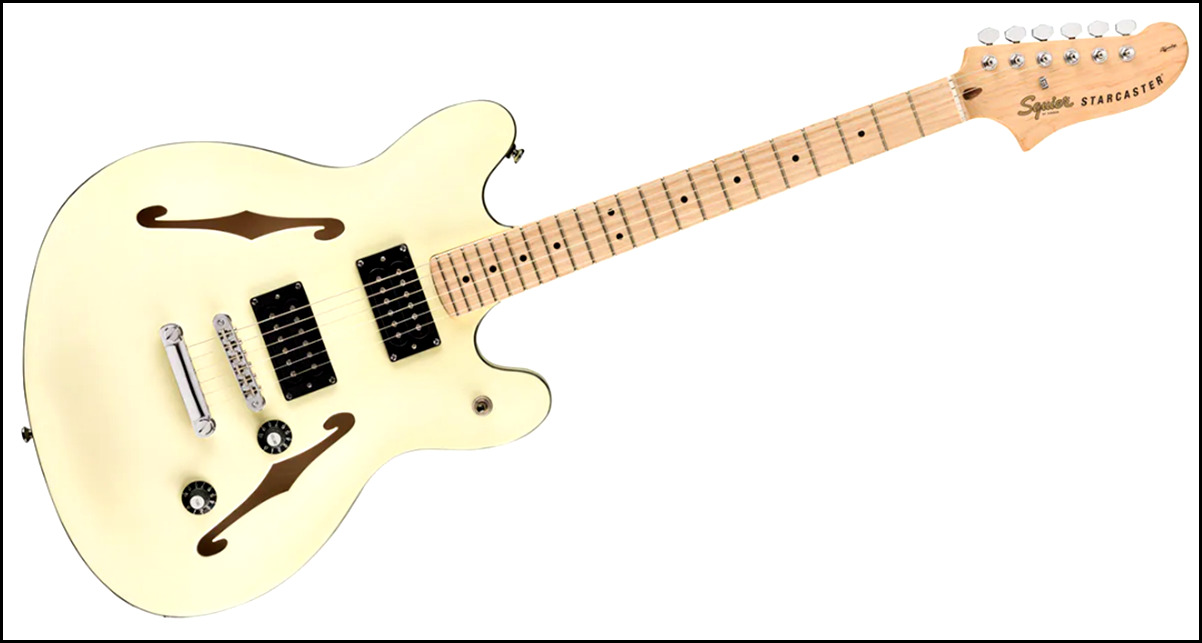 SQUIER ( スクワイヤ ) / Affinity Series Starcaster squier affinityのギターが安くてカッコイイ！初心者にオススメのギター！！【スクワイヤ】