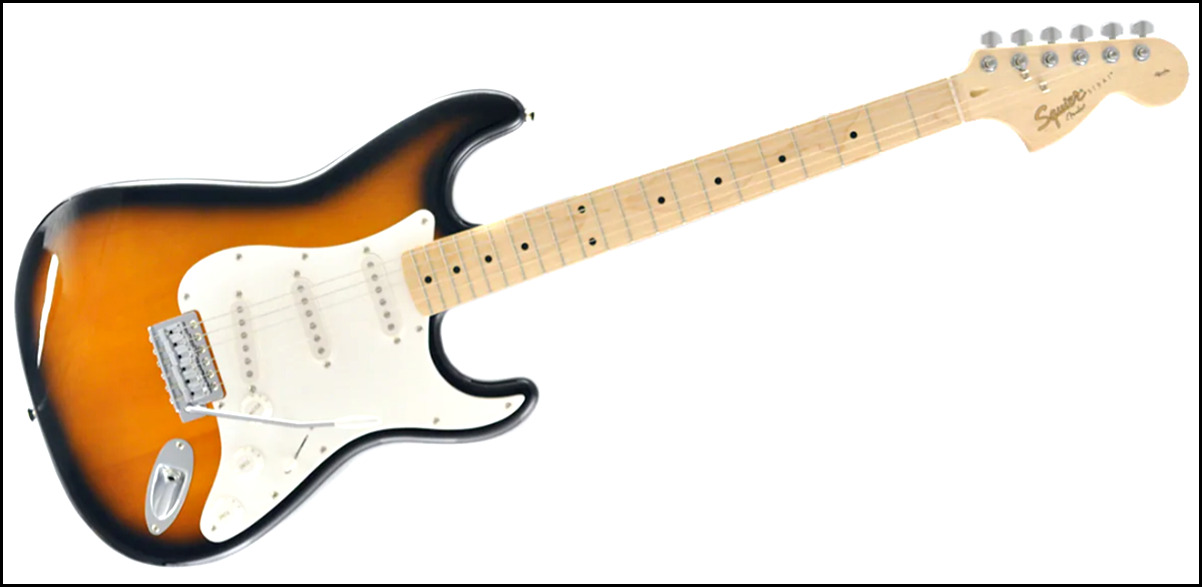 SQUIER ( スクワイヤ ) / Affinity Stratocaster ストラトキャスター squier affinityのギターが安くてカッコイイ！初心者にオススメのギター！！【スクワイヤ】