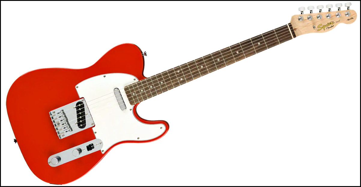 SQUIER  スクワイヤ  / Affinity Telecaster テレキャスター が安くてカッコイイ！ squier affinityのギターが安くてカッコイイ！初心者にオススメのギター！！【スクワイヤ】