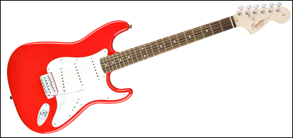 SQUIER ( スクワイヤ ) / Affinity Stratocaster ストラトキャスター squier affinityのギターが安くてカッコイイ！初心者にオススメのギター！！【スクワイヤ】