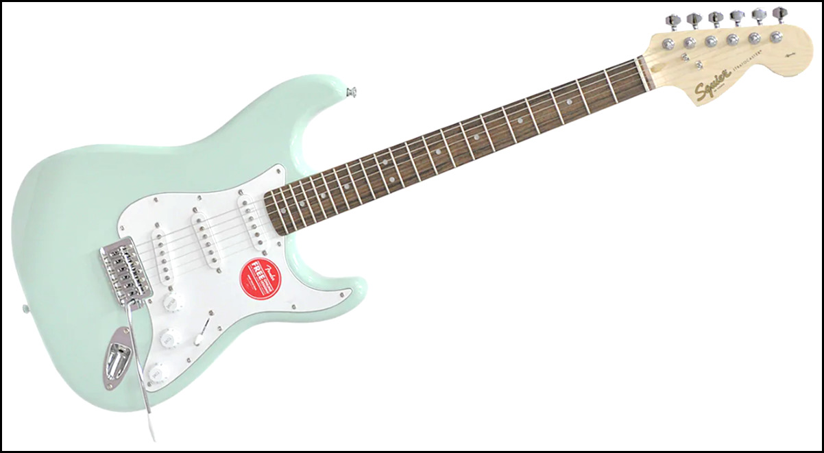 SQUIER ( スクワイヤ ) / Affinity Stratocaster ストラトキャスター squier affinityのギターが安くてカッコイイ！初心者にオススメのギター！！【スクワイヤ】