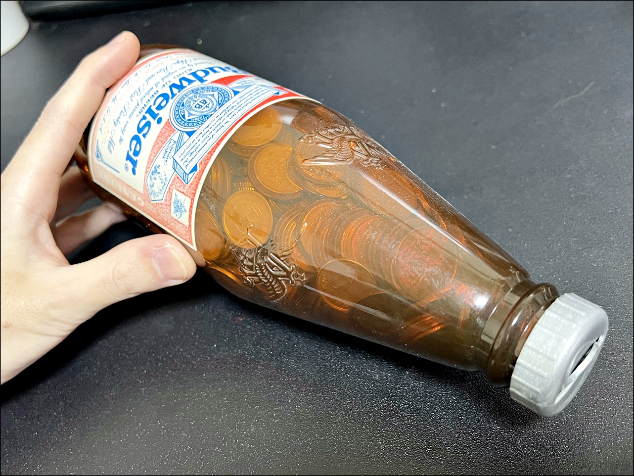 500円玉貯金と小銭貯金を預けたらすごい金額になった