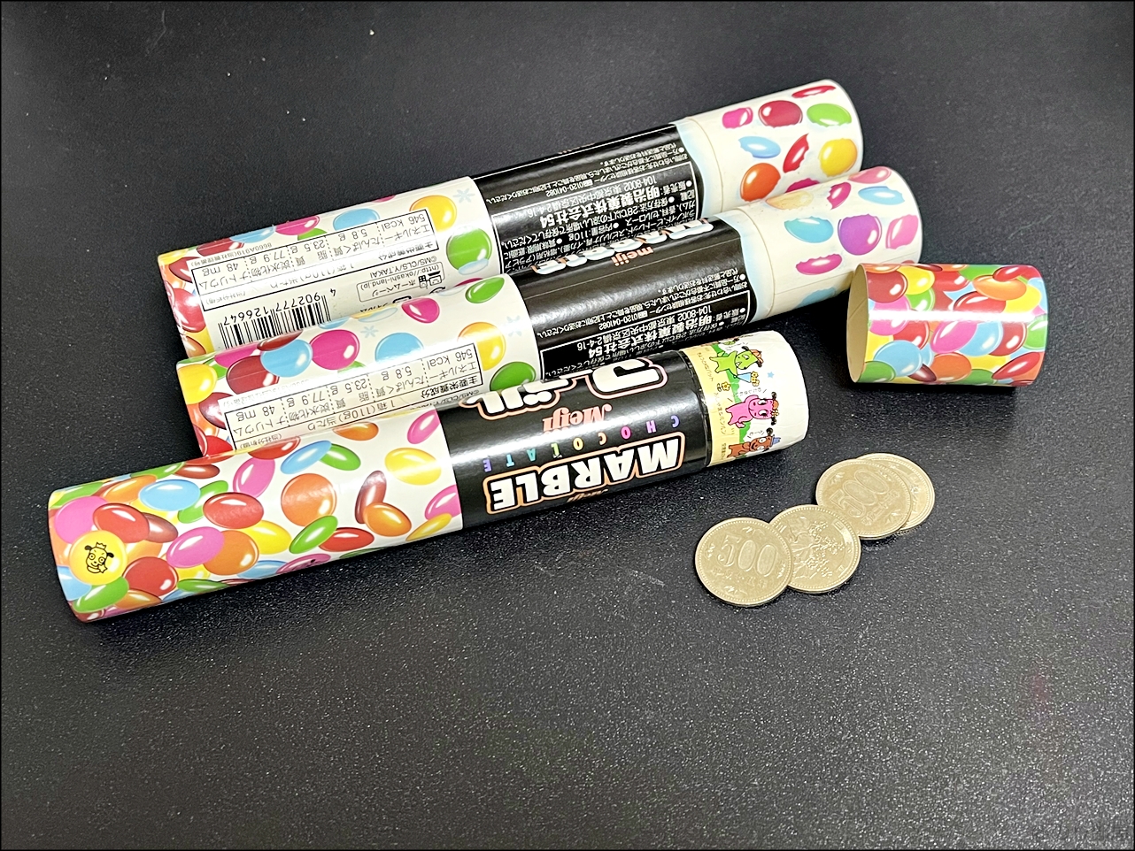 500円玉貯金と小銭貯金を預けたらすごい金額になった