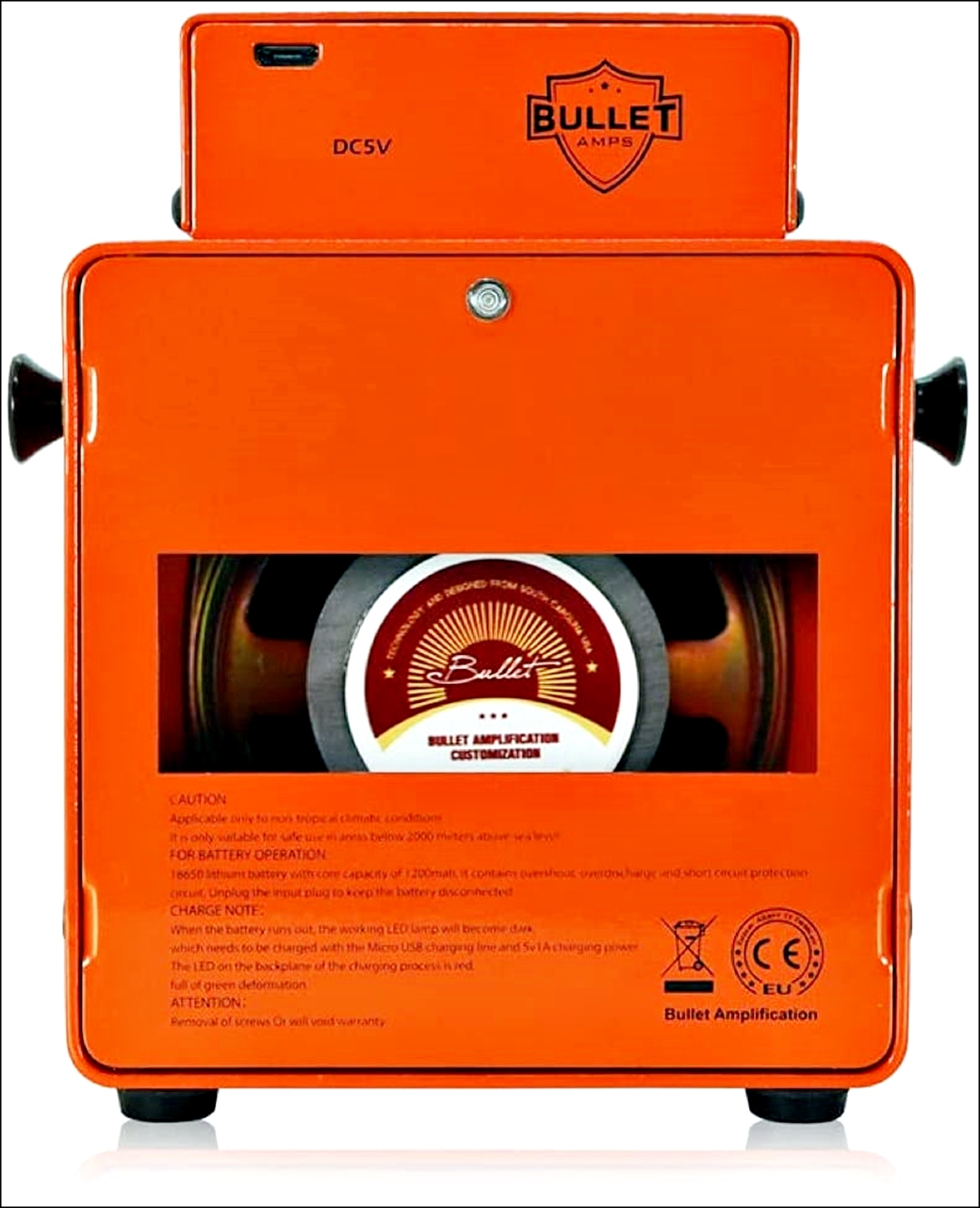 Bullet Amps / BT-05が超小型アンプがカワイイ!USB充電できて持ち運びも可能!