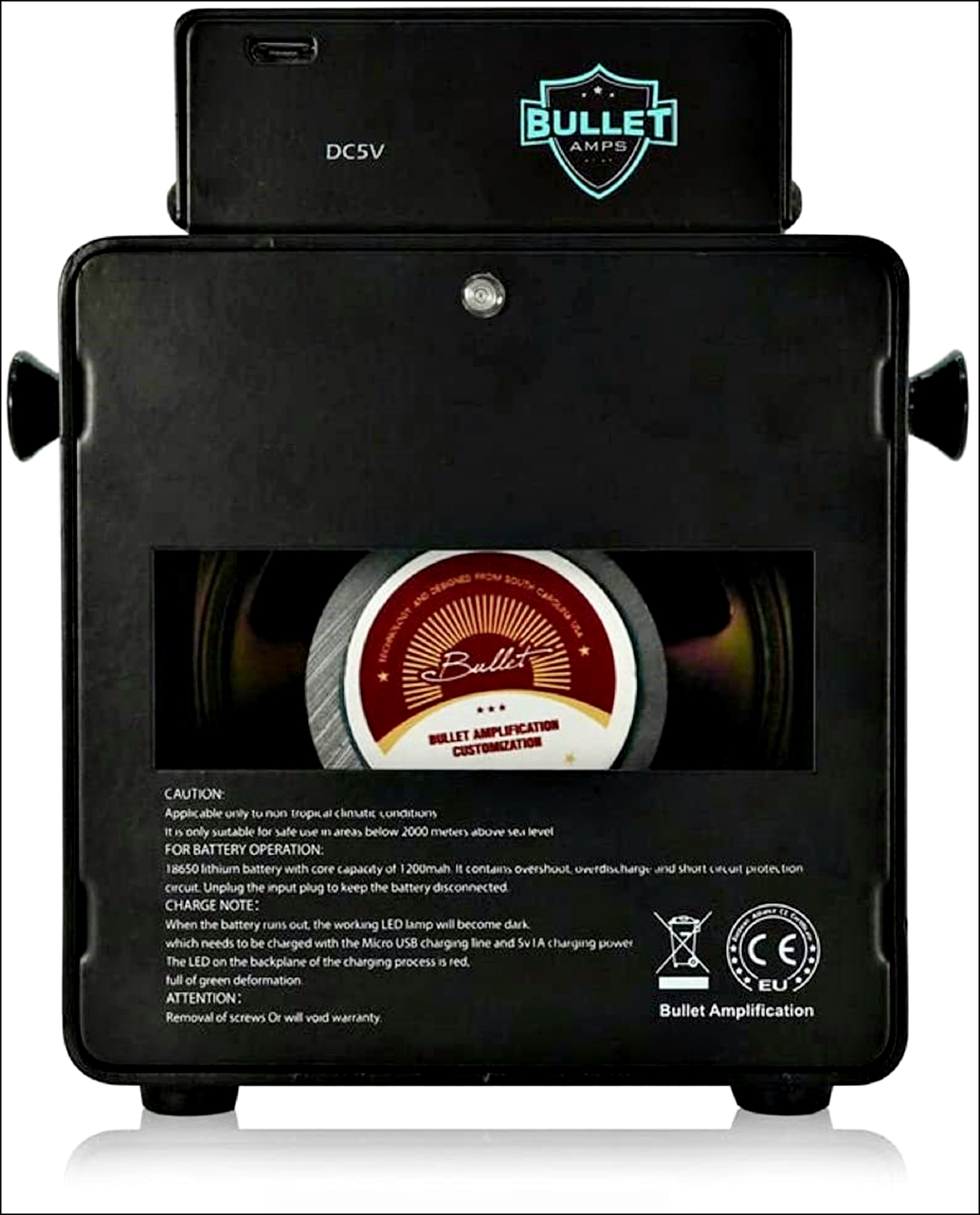 Bullet Amps / BT-05が超小型アンプがカワイイ!USB充電できて持ち運びも可能!