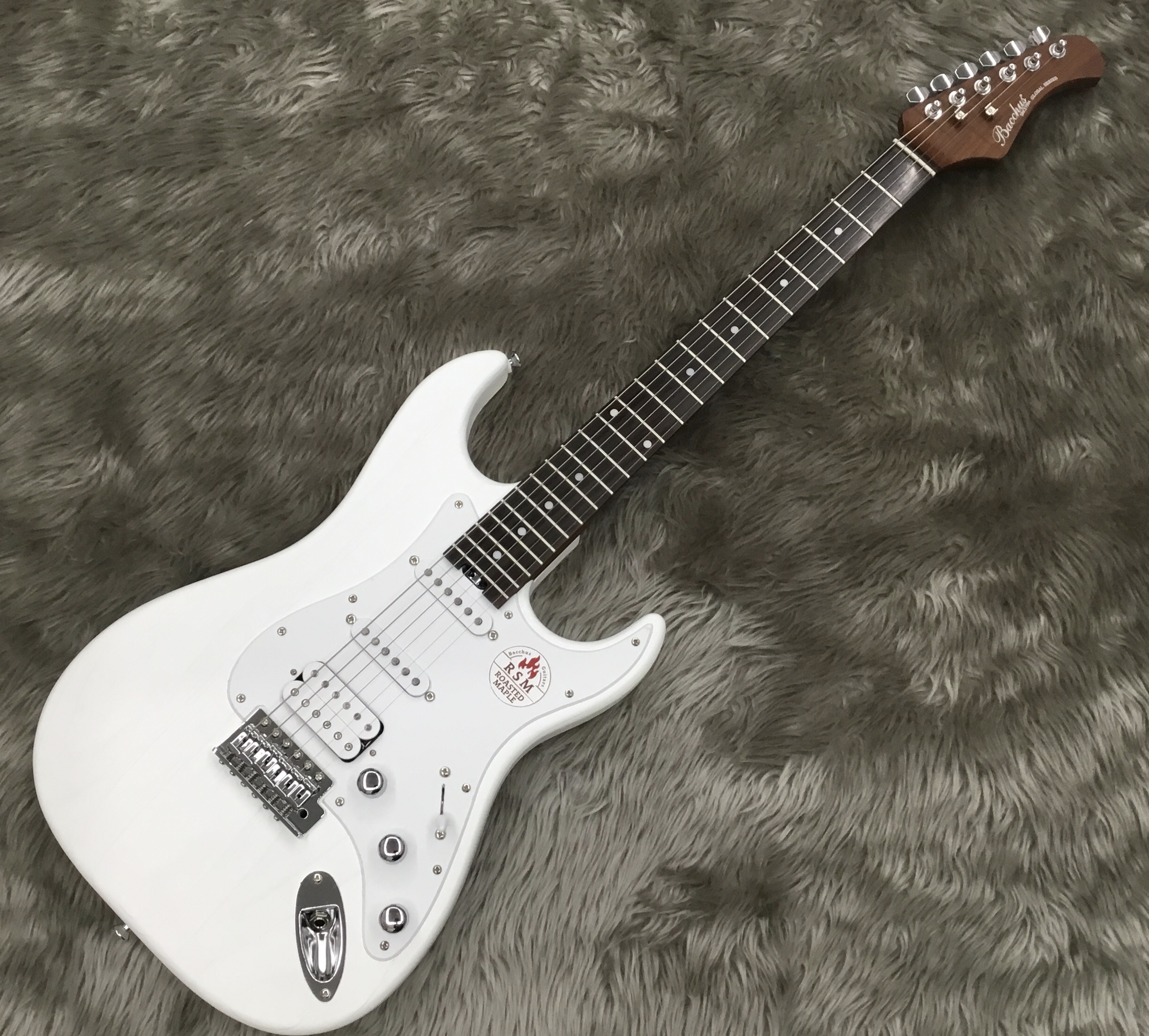 Bacchus SGS-ASH RSM White【MOVIE】MARSHALL / SC20Cのアンプが良すぎた。(Guitar Bacchus SGS-ASH RSM White)【動画あり】